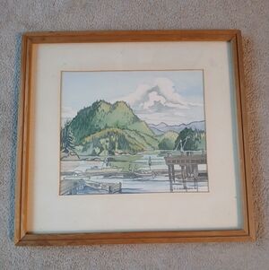 Vintage Signed Jack Eastaugh Painting